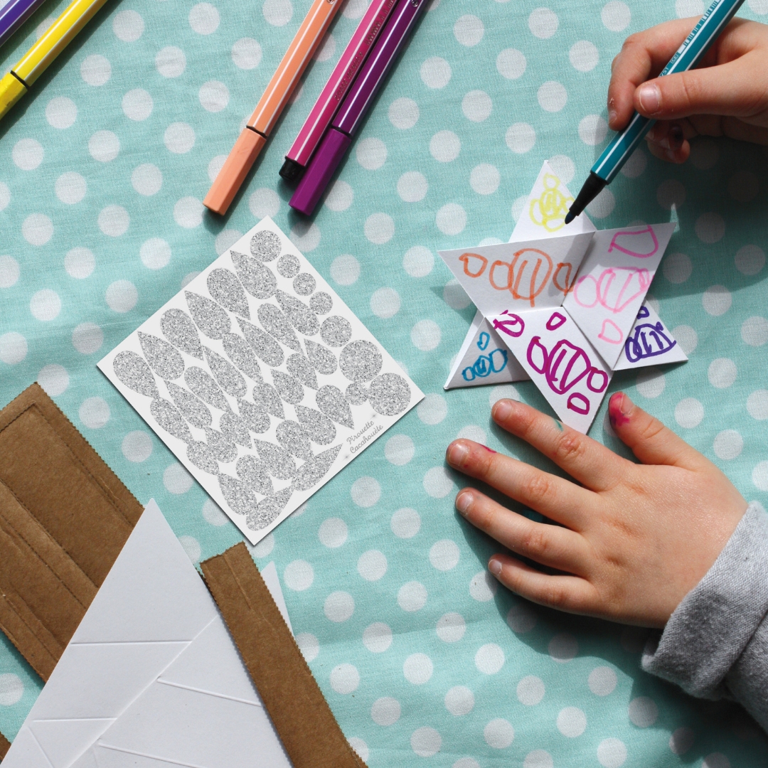 Kit créatif : Mes baguettes magiques à construire