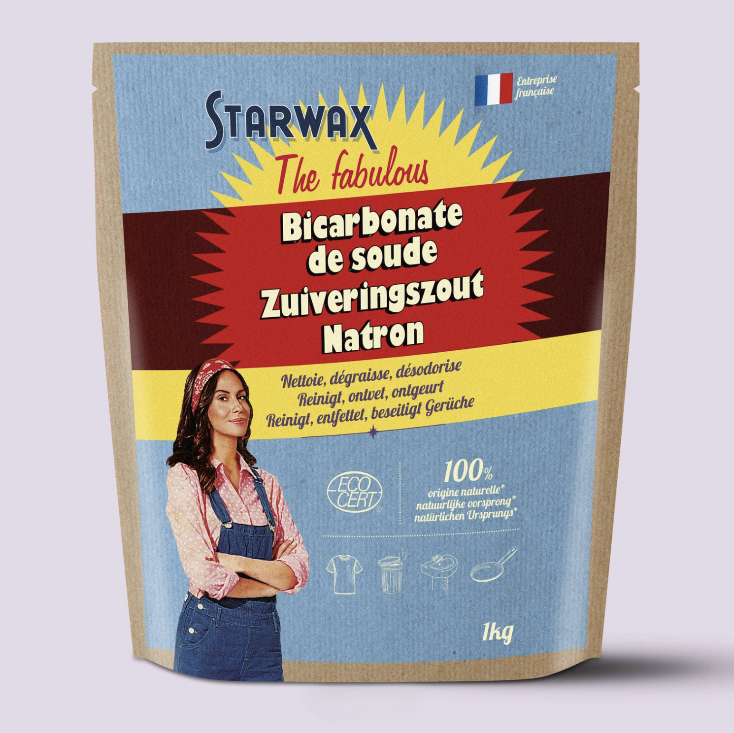 Bicarbonate de soude en sachet – 1kg